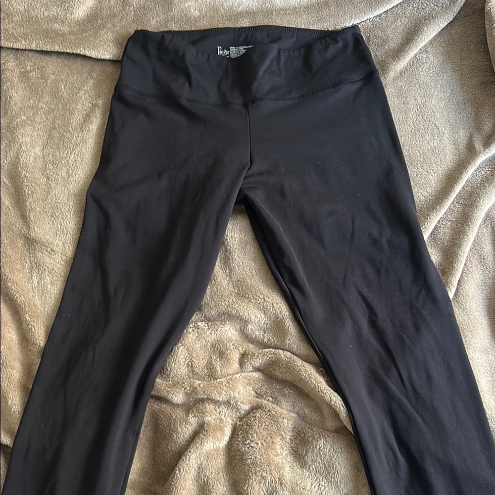 Felina Black Leggings Performance Stretch